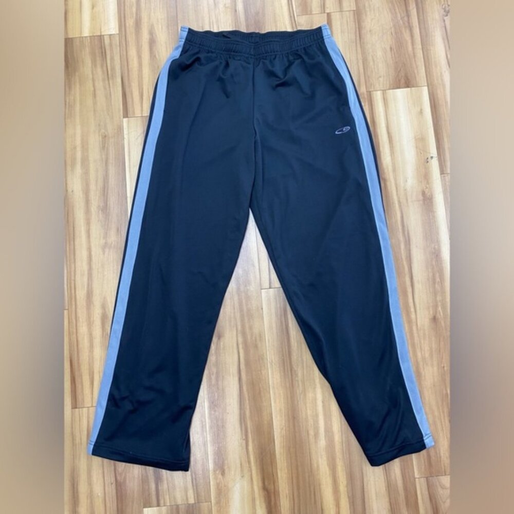Champion Black Joggers with Blue Accents